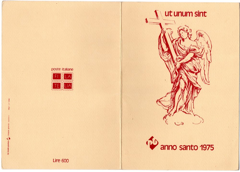 Precursore folder 1975 - Anno Santo