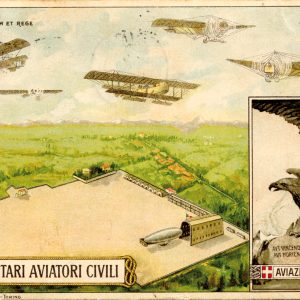Cartolina Associazione Aviatori Aeronauti d'Italia