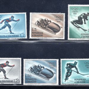 Giochi Olimpici di Cortina n. 428/436 + P.A. n. 116 -  MNH