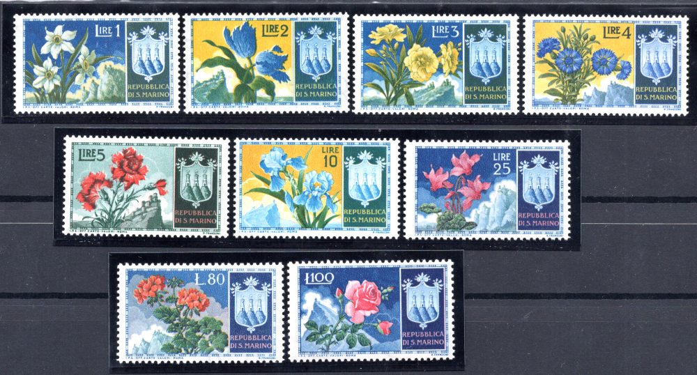 Giochi Olimpici di Cortina n. 428/436 + P.A. n. 116 -  MNH