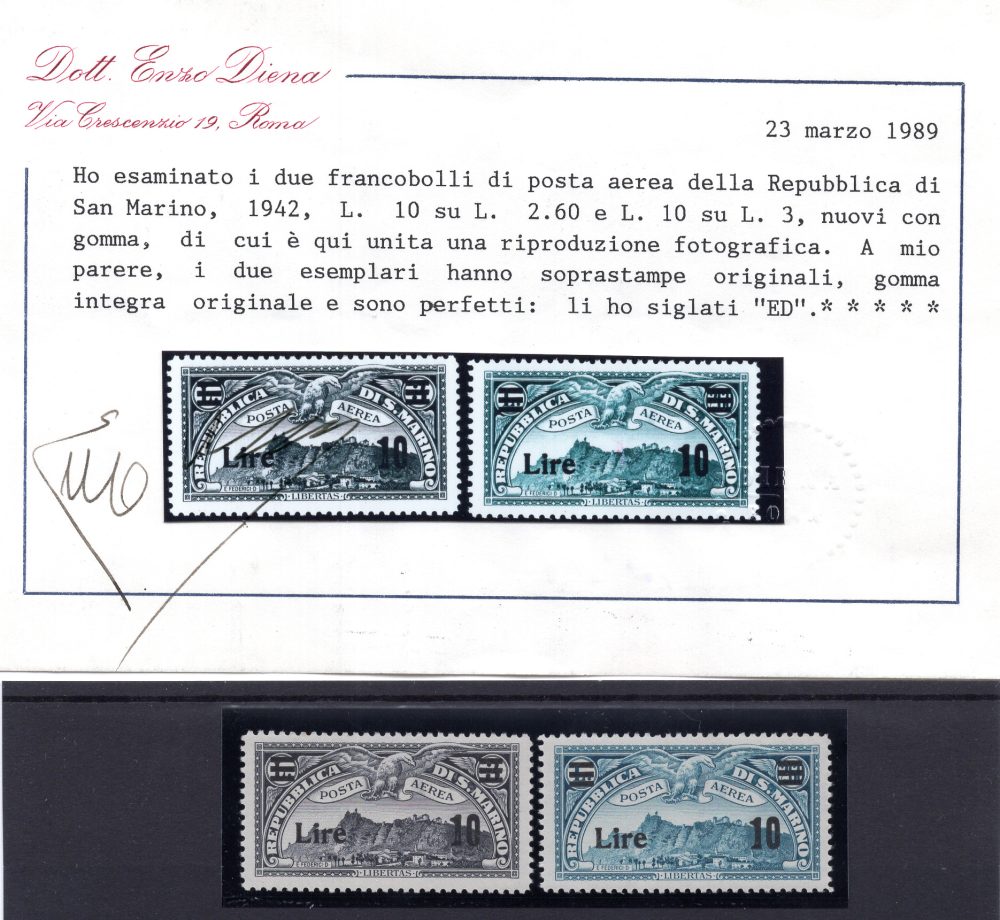 Giochi Olimpici di Cortina n. 428/436 + P.A. n. 116 -  MNH