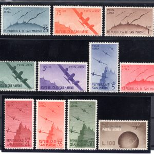 Giochi Olimpici di Cortina n. 428/436 + P.A. n. 116 -  MNH