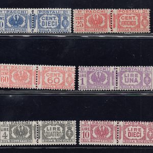 1927 Pacchi Postali "Aquila sabauda" n. 24/35 - MNH