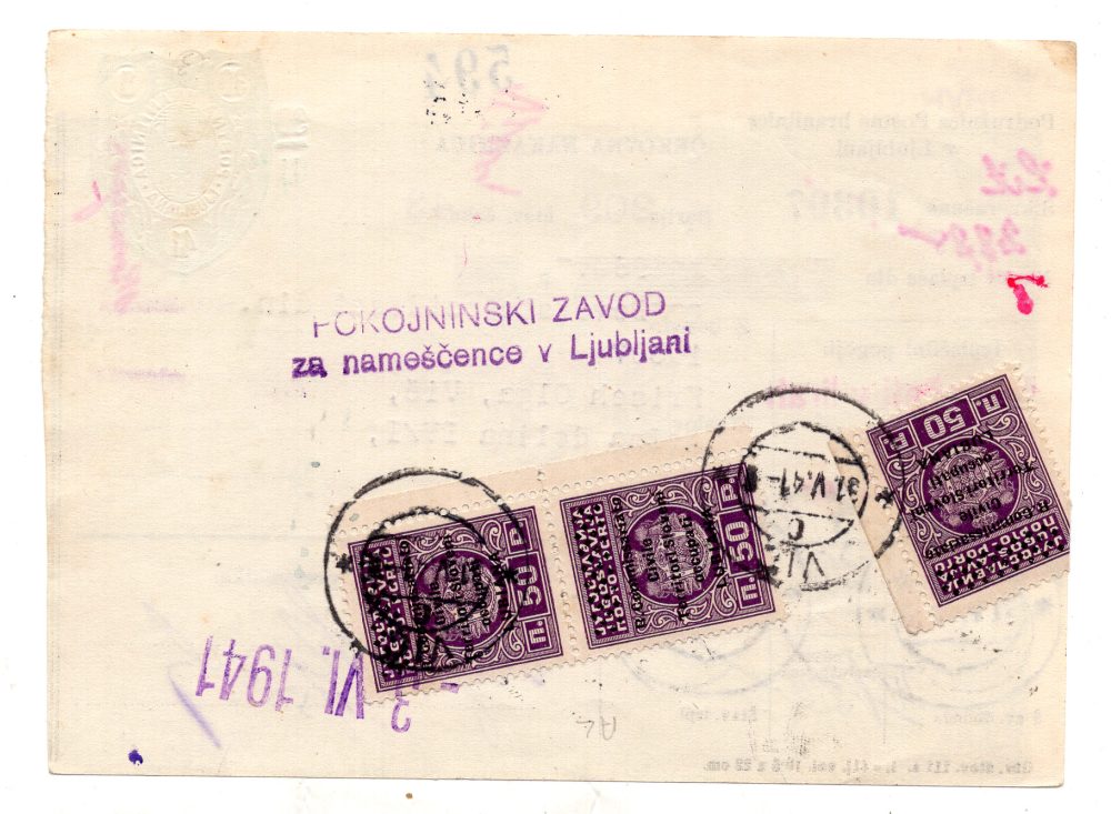 Re di Maggio Umberto II° Busta per espresso il 28.5.1946
