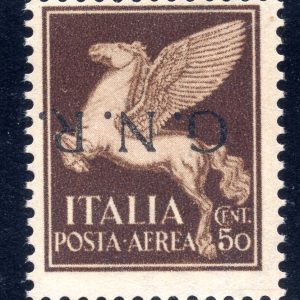 GNR 35 Cent. Brescia III° tipo n. 476/III - Cert. oro Ray. - MNH