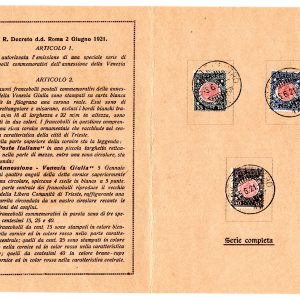 Valevole per Stampe n. 50/55 serie completa di ottima qualità