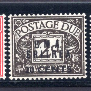 B.M.A. Eritrea segnatasse n. 1/5 serie completa