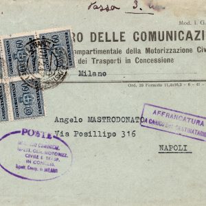 Propaganda di guerra tiratura di Firenze Cent. 25 "Marina" n. 37