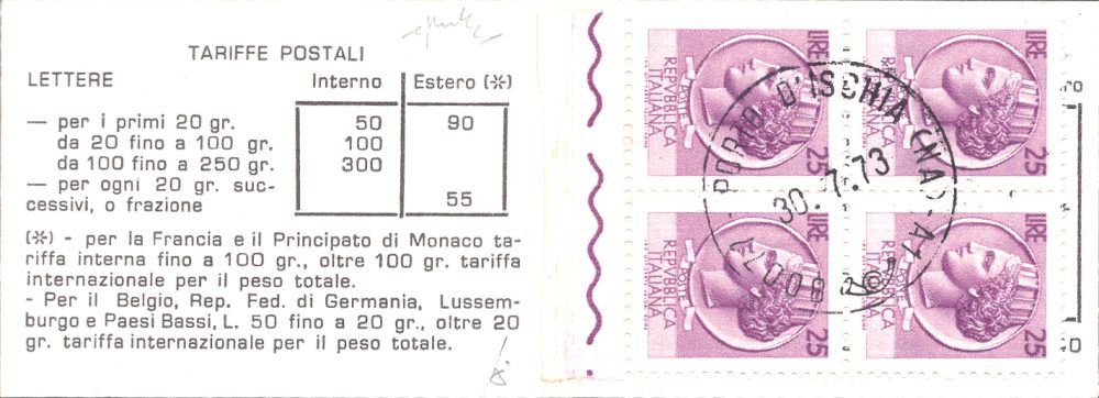 1952 - Libretto Ministeriale "OMAGGIO" con le emissioni dell'anno