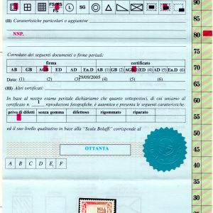 Siracusana Lire varietà leggero decalco