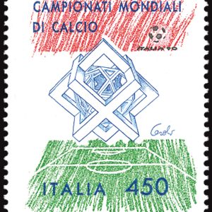 Campionato mondiale di calcio Lire 450 varietà