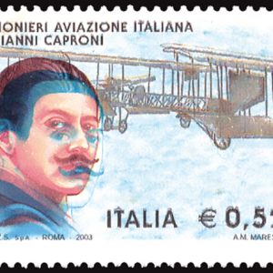 Pionieri dell'aviazione € 0,52 G. Caproni varietà