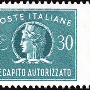 Recapito Autorizzato Lire 30 n. 13a varietà