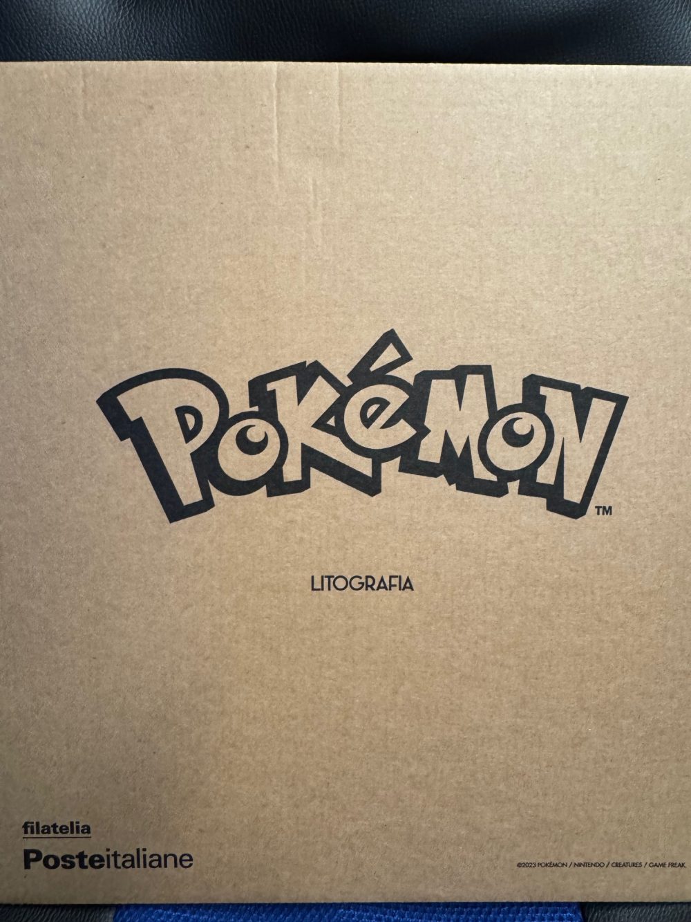 FOLDER ITALIA 2023 Litografia numerata Pokemon Poste Italiane