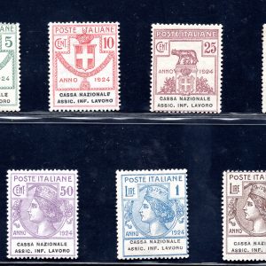 Parastatali "Cassa Naz. Assic. Inf. Lavoro" n. 17/23 - MNH