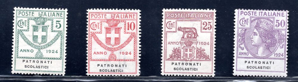 Parastatali "Patronati Scolastici" n. 58/61 - MNH