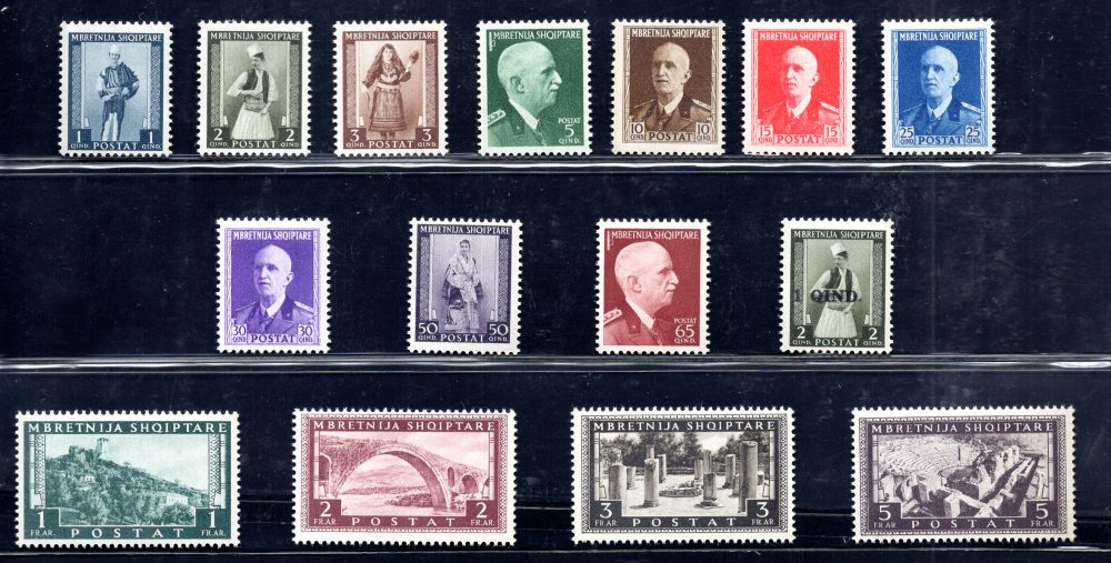 Albania Occ. Italiana - Ordinaria n. 16/29 - MNH