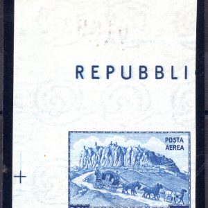 U.P.U. Posta Aerea Lire 200 non dentellato n. 96 - MNH