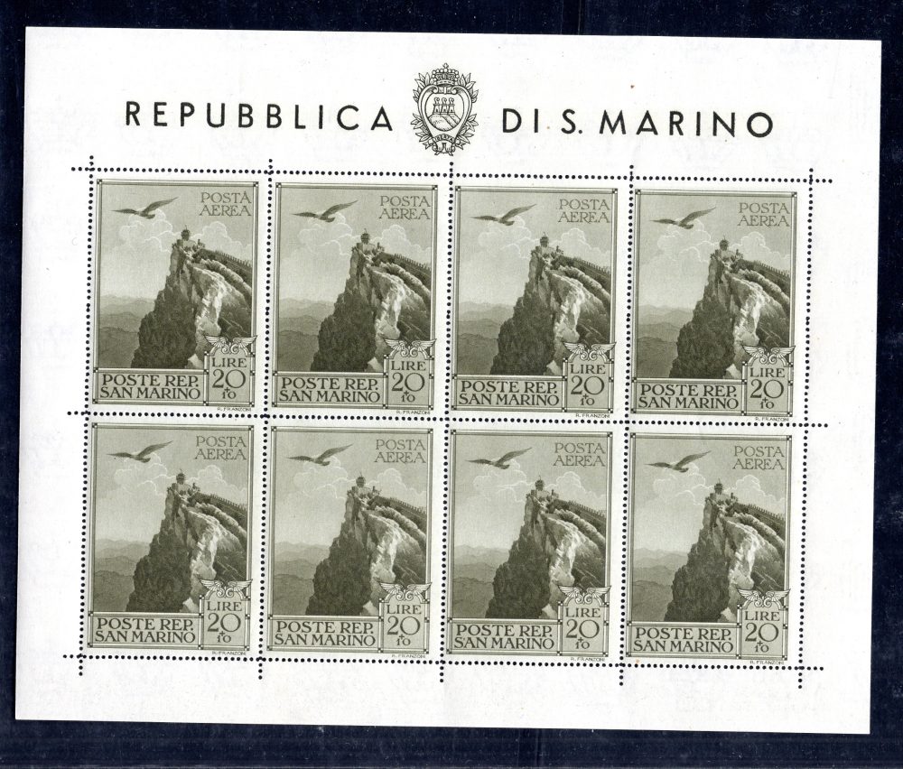 1944 Pro Case Popolari - foglietti n. 4/5 non piegati - MNH