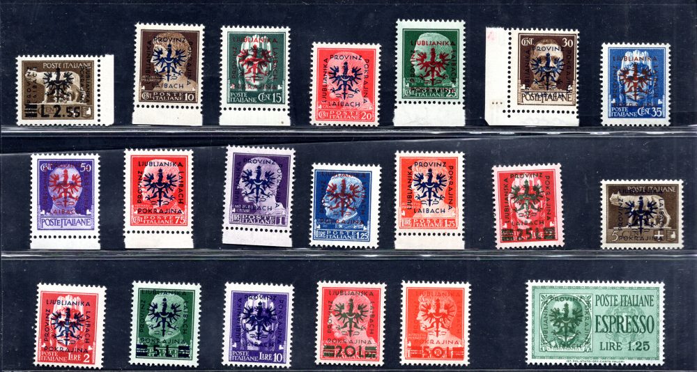 Lubiana Occ. Tedesca - Imperiale soprastampati n. 119 - MNH