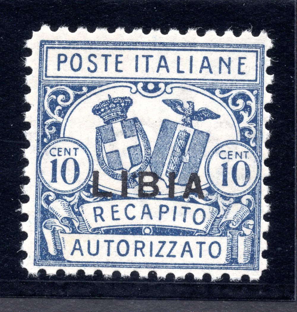 Libia Recapito Autorizzato n. 1 dentellatura 11 - MNH