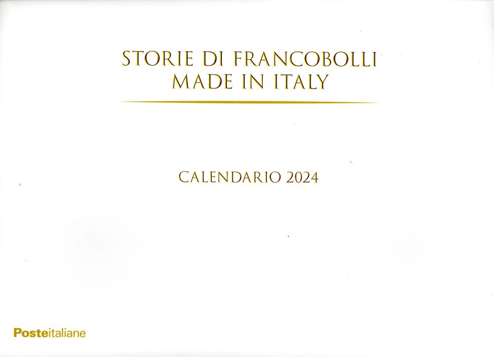 Calendario Poste 2024 Made in Italy - solo 500 esistenti