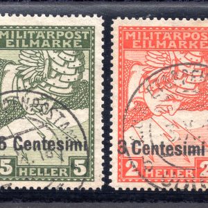 Friuli - Veneto Occ. Austriaca - Espressi n. R1/R2 carta bianca - Used