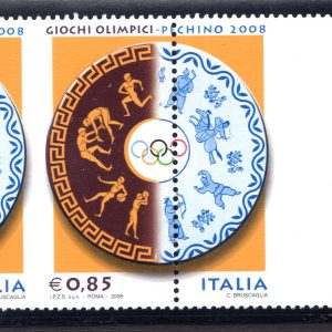 Giochi Olimpici Pechino € 0.85 "Italia" a sinistra - MNH