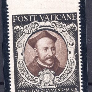 Concilio di Trento Cent. 75 n. 113d non dentellato in alto - MNH