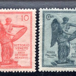 1921 Vittoria n. 119/122 serie ben centrata - MNH