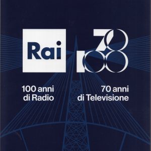 Folder Italia 2024 - Rai radio televisione italiana con erinnofilo