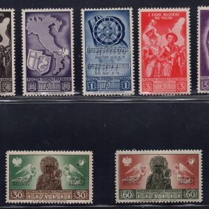 Corpo Polacco - Soccorso di Guerra n. 20/26 - MNH