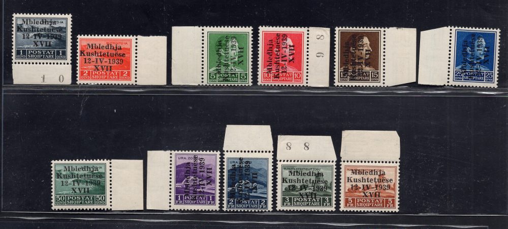 Albania Occ. Italiana - Assemblea Costituente n. 1/11 - MNH