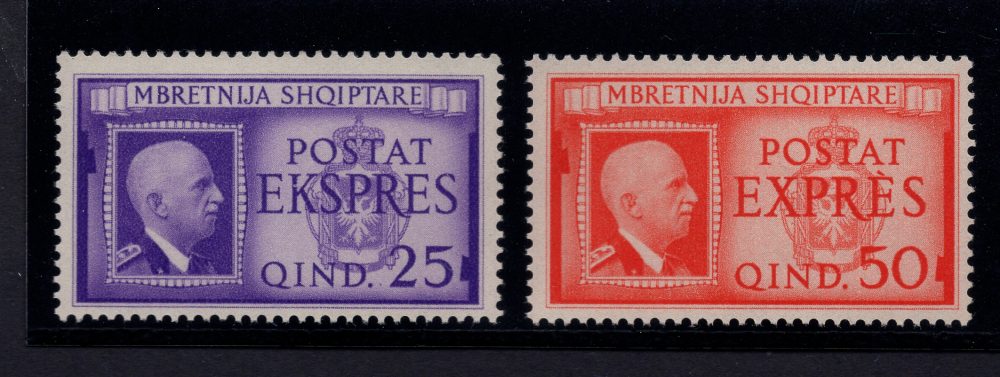Albania Occ. Italiana - Espressi n. 1/2 - MNH