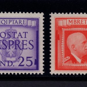 Albania Occ. Italiana - Espressi n. 1/2 - MNH