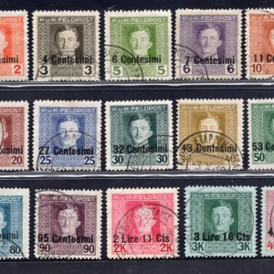 Friuli - Veneto Occ. austriaca Soprastampati n. 1/19