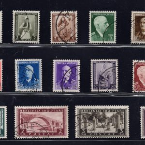 Albania Occ. Italiana - Ordinaria n. 16/29 serie completa