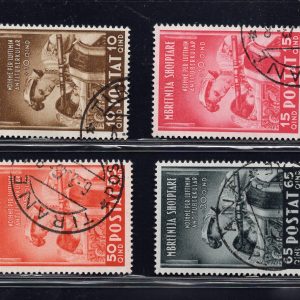 Albania Occ. Italiana - Pro Tubercolari n. 38/45 serie completa