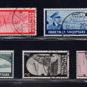 Albania Occ. Italiana - Posta Aerea n. 5/11 serie completa