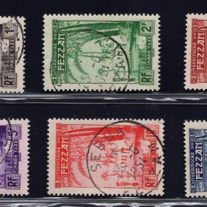 Fezzan e Ghadames - Segnatasse Oasi di Brak n. 1/6