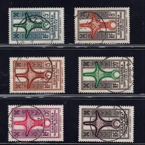 Fezzan e Ghadames - Croce d'Agadem n. 41/48 + P.A.