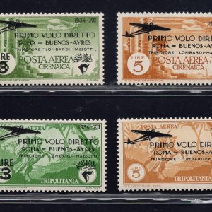 Giri Coloniali - Roma - Buenos Aires - MNH