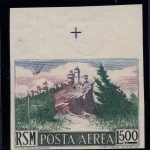 Vedute P.A. Lire 500 n. 91b non dentellato - MNH
