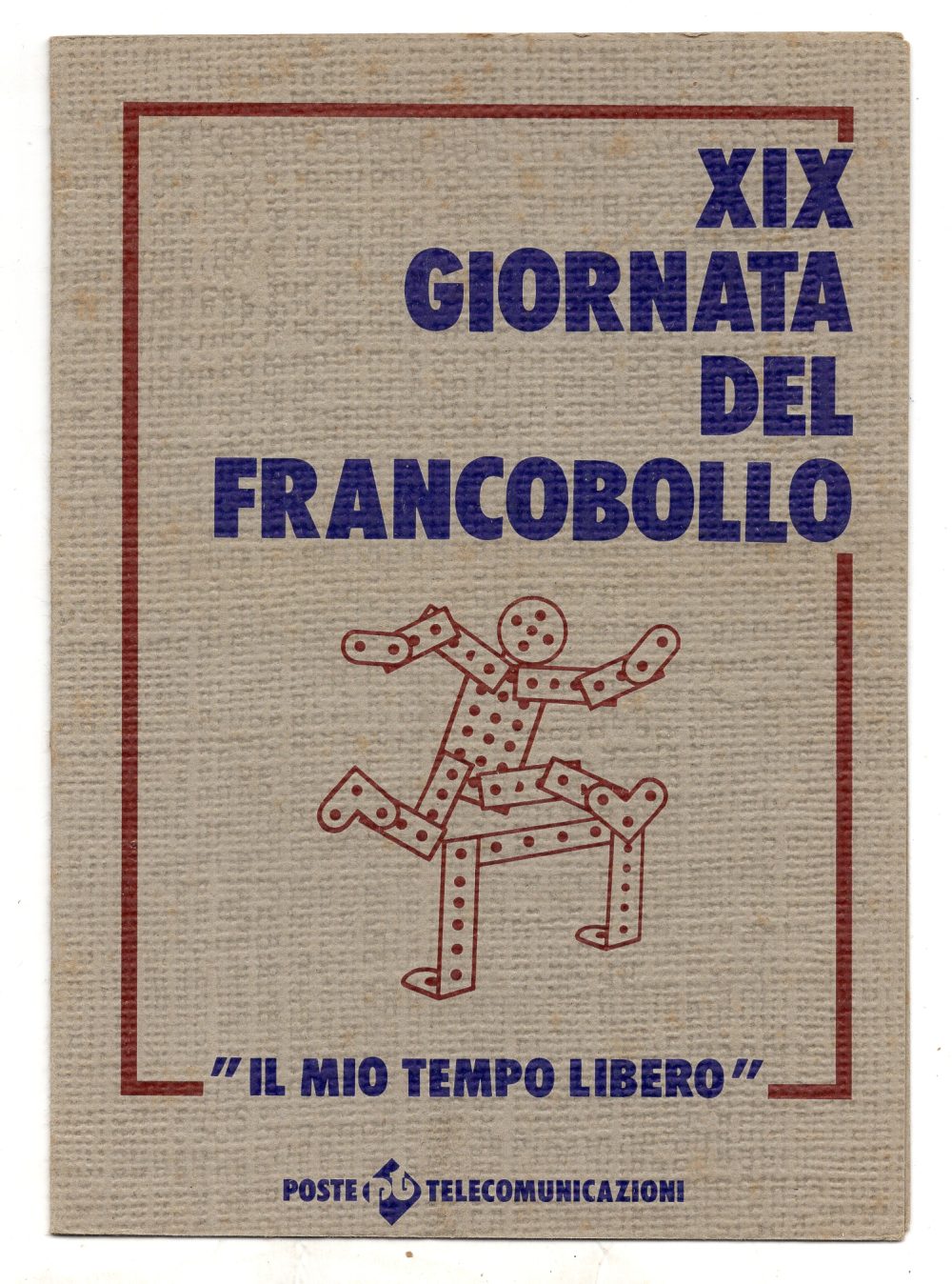 Folder Precursore XIX Giornata del francobollo 1977 P10A