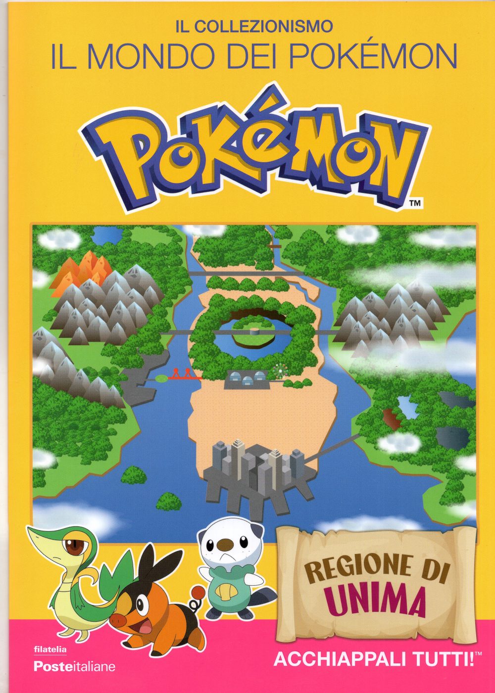 Folder Pokemon regione di Unima